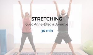 stretching